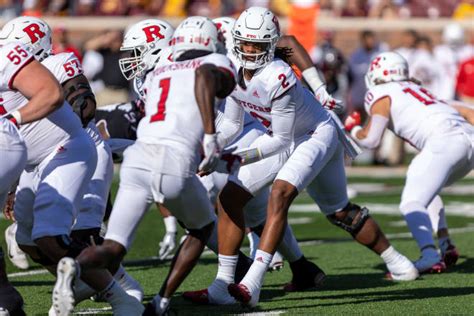rutgers football line|Rutgers football's offensive line made clear progress..